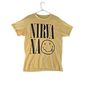 Nirvana Yellow Women's T-Shirt Size M